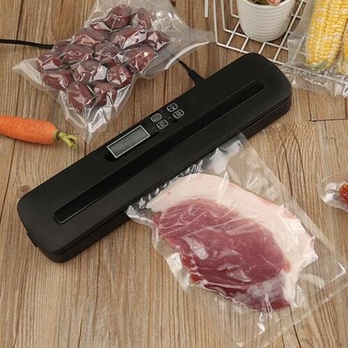 MOTAWISH Vacuum Sealer Automatic Household Vacuum Packing Machine for Food Kitchen Storage Plastic Bag Sealer Appliances Home