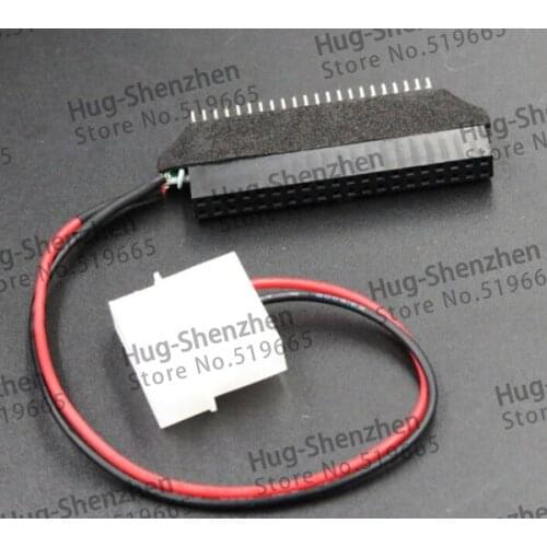 High quality 2.5 IDE male to 3.5 IDE female adapter 44 pin DOM male to 40 pin Female Converter Card for desktop