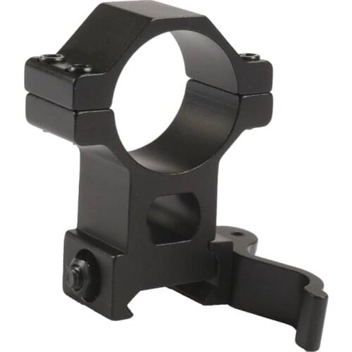 1 pair 1" 25.4/ 30 mm High Ring 20mm Weaver Picatinny Rail QD Quick Release Scope Mount Hunting Caza For AK 47 AK 74