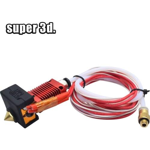 12/24V Full Metal J-head kit Aluminum Heat Block For 3D Printer Ender-3/CR-10/CR-10S Bowden Extruder All Metal Hotend 0.4MM