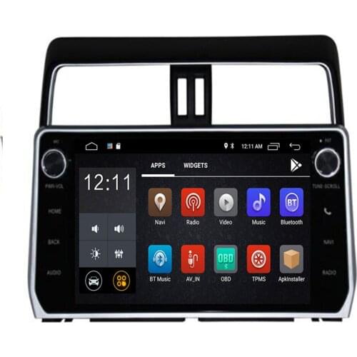3/4G SIM LTE Car DVD for Toyota Prado Land Cruiser 120 150 2018 Android 10 Octa 8 Core 4G RAM 32G ROM Radio GPS BT Head units