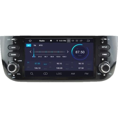 6.2" Octa-Core CPU Android 10.0 OS Car Multimedia Navigation GPS Radio System Player for Fiat Linea / Grande Punto 2012-2016