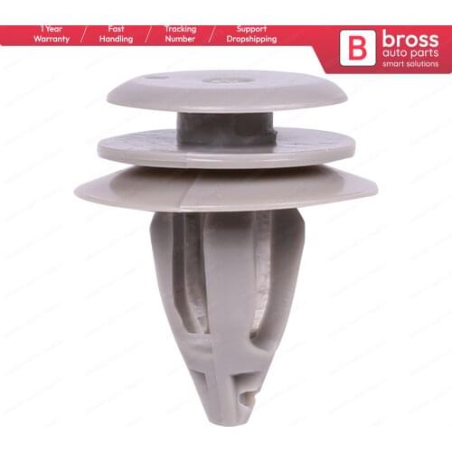 BCF594 10 Pieces Door Trim Panel Retainer,Grey for BMW OEM: 51418224781 BMW E46-60 Made in Turkey