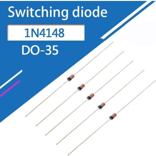 Free Shipping 200 PCS 1N4148 IN4148 DO-35 Switching diode