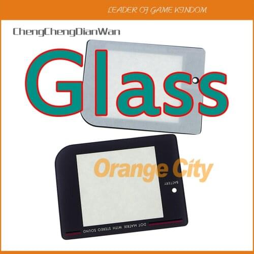 ChengChengDianWan 60pcs/LOT Glass protective Screen Lens for Gameboy Game Boy GB System Screen Lens Protector