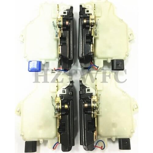 HZTWFC 4Pcs REAR LEFT & Right And Front Right & Left DRIVER DOOR LOCK LATCH ACTUATOR FOR VW BEETLE GTI FOR JETTA R32 RABBIT