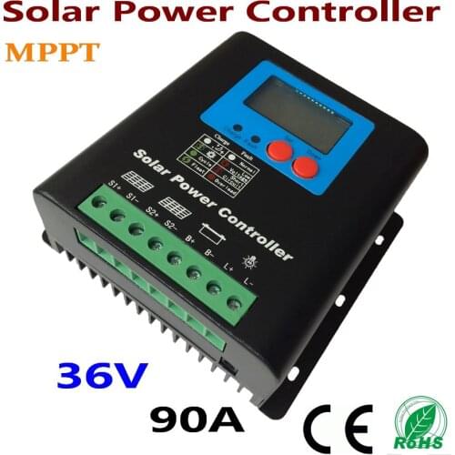 90A 36V MPPT Solar Controller 36V panel Battery Charge Controller Solar Home system indoor use 90 Amps Solar Charge Controller
