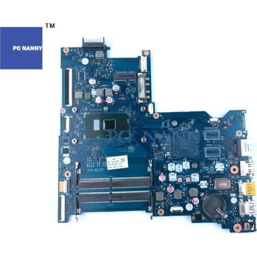 PCNANNY Mainboard 903788-601 i7-7500U LA-D707P 903788-501 for HP Notebook 15-AY AY100 15-AY137CL 15-AC series Laptop motherboard