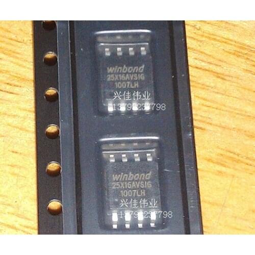 10PCS New original W25X16AVSSIG 25X16AVSIG SOP8 FLASH memory