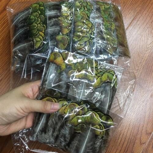 20/100Pcs Natural Gold Peacock Feathers Small Crafts DIY Plume White Ostrich Pheasant Feathers Wedding Party Decoration Plumas