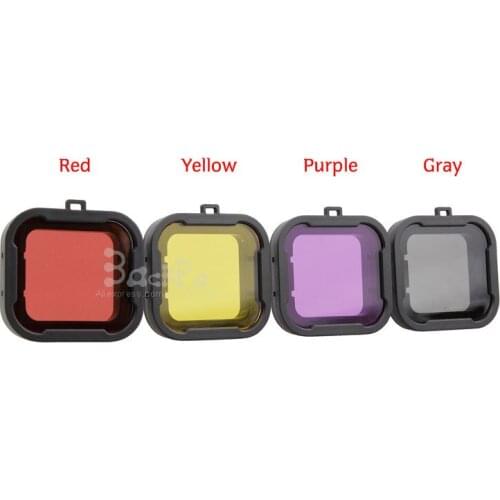 1pcs for Gopro accessories polarizer underwater diving UV lens filter for GoPro hero 4 hero 3+ mini camcorder