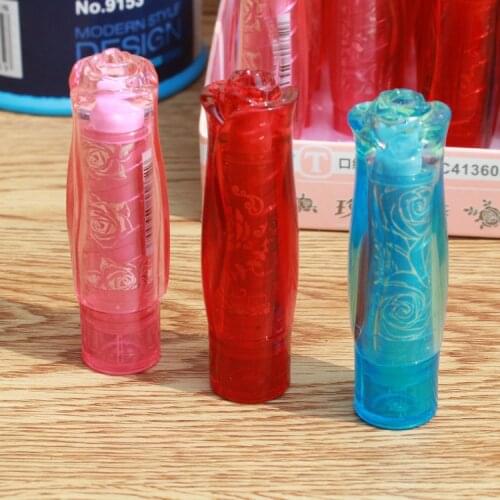DIY Creative Cute Kawaii Lipstick Rubber Eraser For Kids Student Gift Novelty Item School Supplies