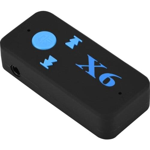 SOONHUA Wireless BT 3.5mm AUX Audio Stereo Music Car Receiver Adapter Receiver Handsfree MP3 Players With Adapter And USB Cable