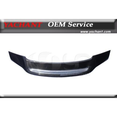 Car-Styling Carbon Fiber CF Rear Trunk Spoiler Fit For 2011-2013 Mercedes Benz W218 CLS & CLS63 AMG RNT Style Rear Spoiler Wing