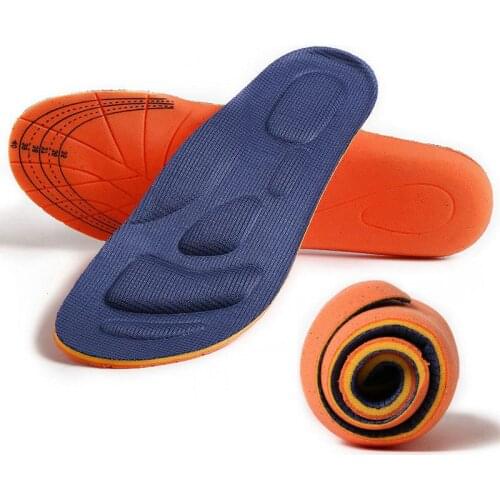 Memory Foam Sports Running insoles orthotic Arch Support Shoes Insole Man Women Flat Feet Breathable Orthopedic Insoles for feet