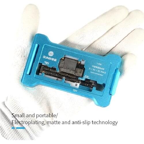 SUNSHINE T-008 IP X series Motherboard Middle Test Stand Layered Testing Frame Phone PCB Welding Platform Test Repair Fixture