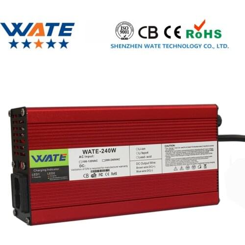 43.8V 4A LifePO4 Battery Charger For 12S 36V 8Ah 10Ah 12Ah lifepo4 Battery