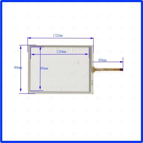 ZhiYuSun MT2368 132*99mm 5.7Iinch 4 wire TOUCH SCREEN touch panel this is compatible 132*98