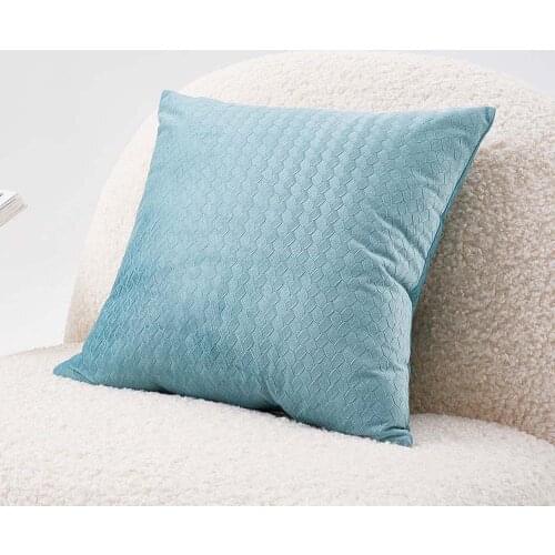 2 /pack) Throw Pillow Covers Sofa Couch Cushion Cases Square Pillow Case 45x45cm Decorative Pillowcases Soft Cushion Cover
