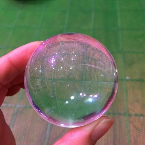 White smelting ball natural quartz crystals healing sphere home decoration for gifts