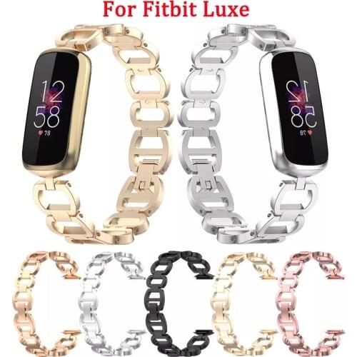 Bracelet Wrist Strap For Fitbit Luxe Smart Watch Band For Fitbit Luxe Wristband Stainless Steel Strap Belt