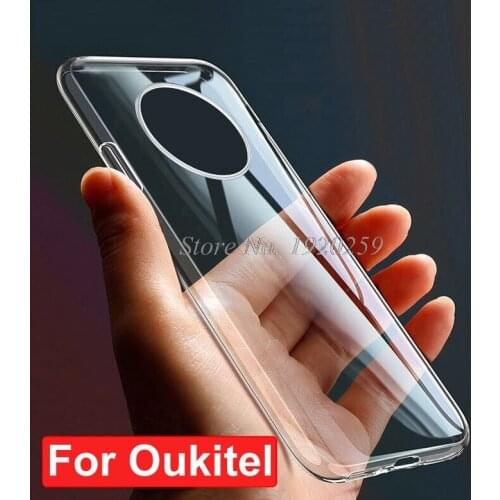 Cover For Oukitel C18 C19 C21 C22 WP5 WP6 WP7 WP8 Pro TPU Silicone Case Fitted Bumper Soft Capa Transparent Back Cover Funda