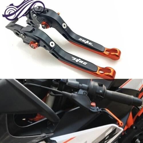 CNC Motorcycle Adjustable Brake Clutch Levers For KTM 125Duke 200Duke 250Duke 390Duke RC125 RC200 RC390 RC 125 200 250 390 Duke