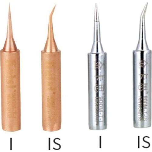 KAISI 900M-T Pure Copper Fly Line Special-Purpose Soldering Iron Head Tip Elbow 936 Welding Table Mainboard Fingerprint Repair