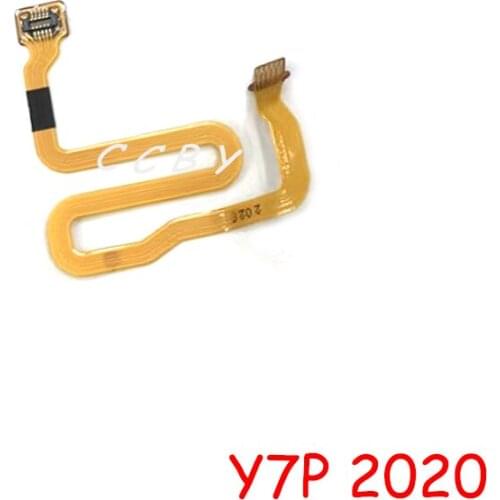 Home Button Fingerprint Touch ID Sensor Connector Flex Cable For Huawei Y7P 2020