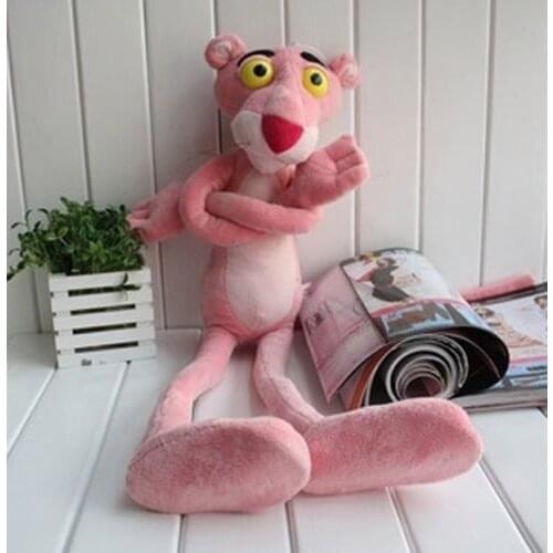 The Cute Pink Panther Long-Legged Stuffed Soft Plush Doll For Children Good Gift Plush Toy For Birthdays Christmas And Holidays