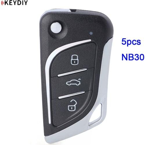 5pcs KEYDIY NB30 Multi-functional Universal Remote Control Key NB Series for KD900 URG200 KD-X2 All Functions In One