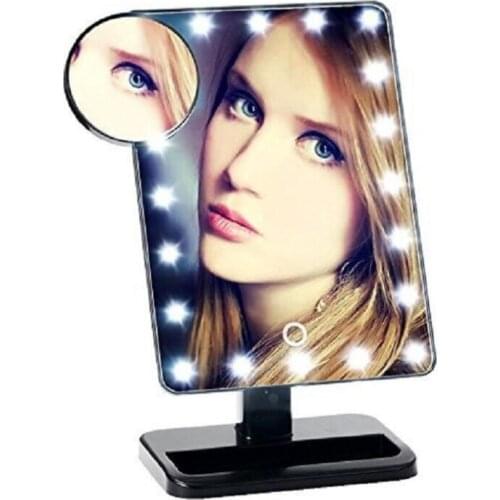 The new high quality 20 LED bedroom makeup mirror lights in will be equipped with leds