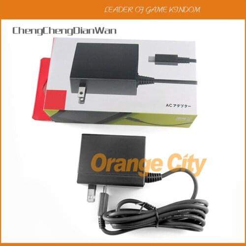 Original US EU UK Plug AC Adapter Fast Charger Home Travel Power Supply Charger for Nintend Switch NS Console