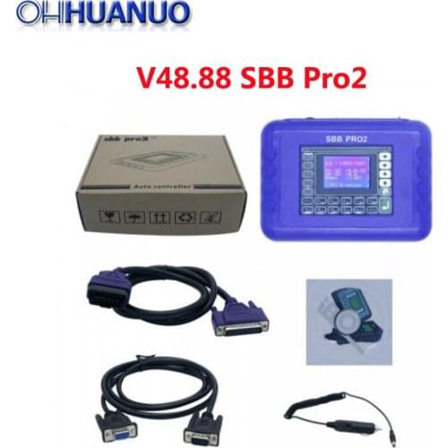 V48.88 SBB Pro2 key support programmer cars to 2017 replace SBB V46.02 v33.02 SBB key programmer support for Toyota G chip
