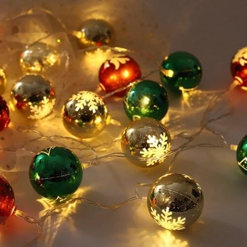 Christmas LED Warm Color Small Lantern Atmosphere Light String Bedroom Decoration Warm Lighting Christmas Tree Ornaments