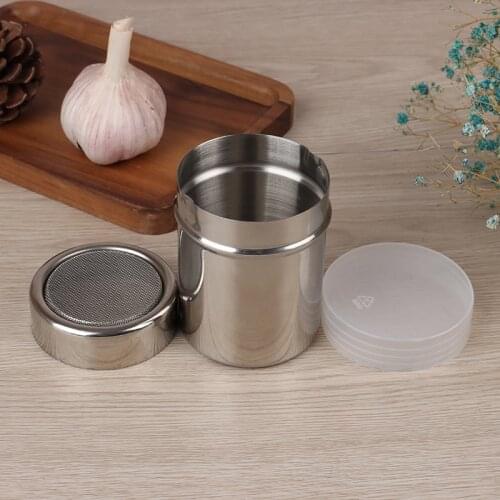 Chocolate Shaker Stainless Steel Cocoa Flour Icing Sugar Powder Coffee Sifter Strainer Cooking Tools Coffee Kitchen Accessories