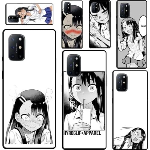 Cute Nagatoro Case For Realme 6 7 8 Pro GT Neo C21 C11 C3 Q3 Pro Soft Cover For OnePlus 8T 7T 9R 8 9 Pro