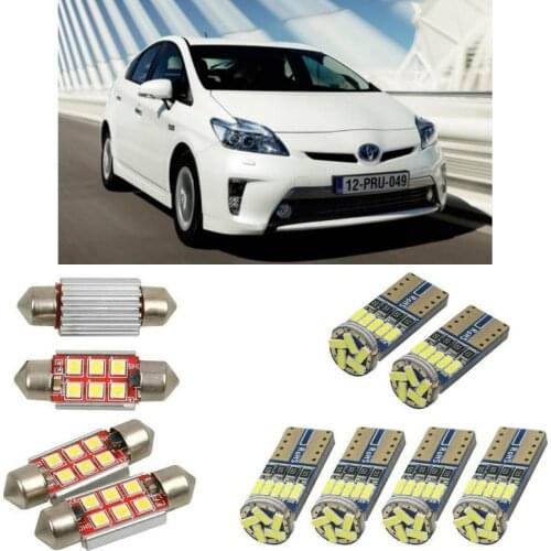 Super bright Interior led Car lights For Toyota prius plus w4 hatchback w3 interior light kit