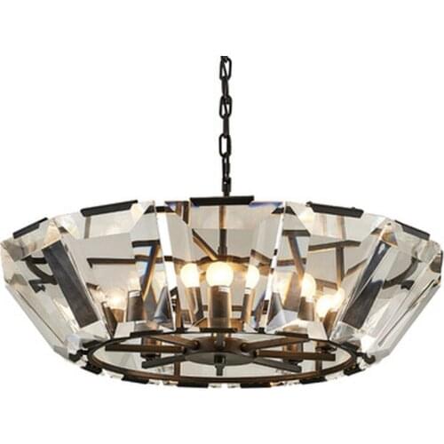 LED E14 Postmodern Nordic Iron Crystal LED Lamp LED Light.Pendant Lights.Pendant Lamp.Pendant light For Dinning Room Foyer