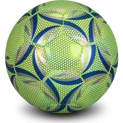 Reflective Football LED Training Soccer for Child Adult high-tech fluorescent materials safe durable five years service life