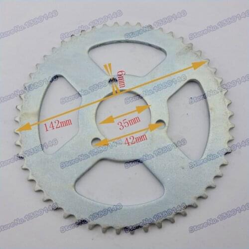 T8F 54T 35mm Rear Sprocket For 47cc 49cc Mini Dirt Baby Cross Bikes 2 Stroke Engine Pocket Bike Mini Quad ATV Minimoto