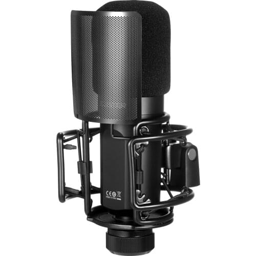 TAKSTAR PC-K850 Side-Address Recording Microphone Cardioid Pickup Pattern Wired Condenser Mic for Live Streaming Karaoke