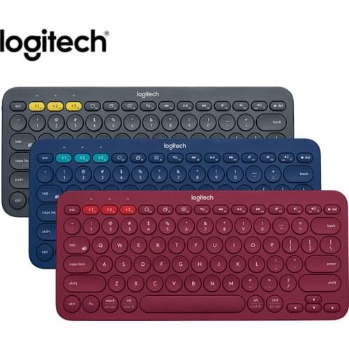 Logitech K380 multi device Bluetooth Keyboards Ultra thin Mini mute keyboard with PC laptop