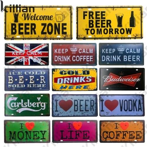 Vintage Metal Plaque Desire Metal Poster Dream Money Coffee Custom Metal Painting Bar Club Home Decoration Metal Plate