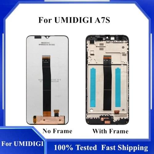 New 100% Tested 6.53 Inch For Umidigi A7S LCD Display Touch Screen For UMIdigi A7 S Replacement Parts With Disassemble Tools