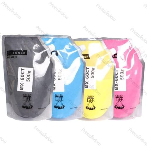 500g CMYK Toner Powder for Sharp S312RC S351RC S401RC S501DC S601DC