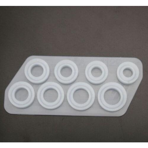 8Pcs Assorted Sizes Ring Silicone Mold Jewelry Resin Casting Mold US Size 5-12 F3MF