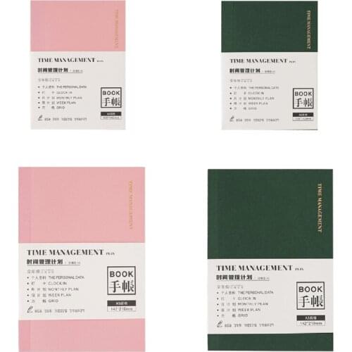 A5/A6 Sketching Writing Notebook Business Notepad 100Gsm Premium Thick Paper All Grid Page Weekly Planner Artist Notepad