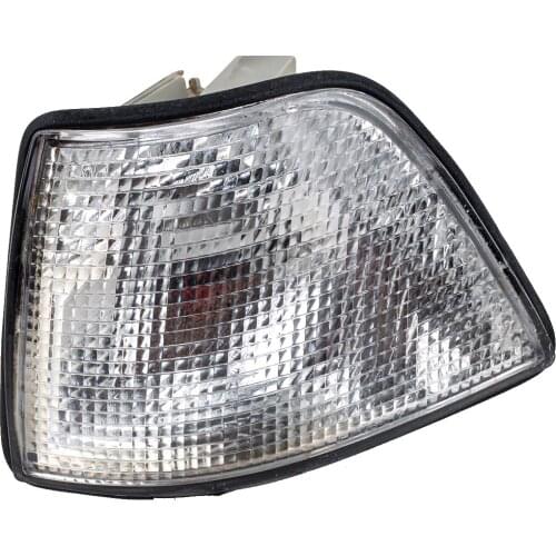 Car Clear Left Turn Light Housing Corner Lens Signal Parking Lamp Shell Fit for BMW E36 318i 328i 320i 325i M3 4DOOR 63138353279