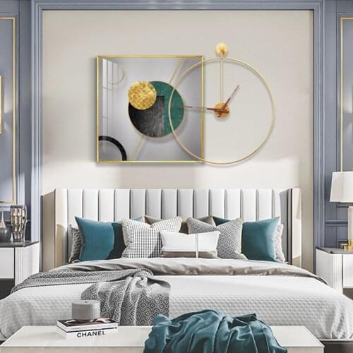 Large 3d Wall Clock Modern Design Metal Clocks Wall Home Decor Silent Watches Luxury Living Room Decoration Reloj De Pared Gift